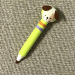 [펠트박스돌잡이용품시리즈]2018년생개띠  연필