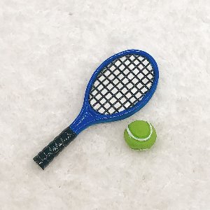 미니어처 테니스라켓+볼세트